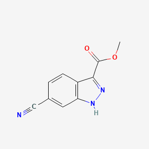 Methyl 6-cyano-1H-indazole-3-carboxylate