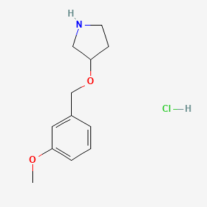 3-[(3-Methoxybenzyl)oxy]pyrrolidine hydrochloride