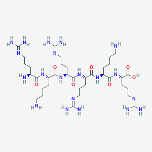 N~5~-(Diaminomethylidene)-L-ornithyl-L-lysyl-N~5~-(diaminomethylidene)-L-ornithyl-N~5~-(diaminomethylidene)-L-ornithyl-L-lysyl-N~5~-(diaminomethylidene)-L-ornithine