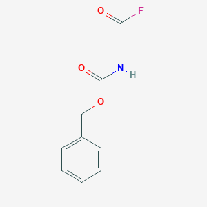 Benzyl (1-fluoro-2-methyl-1-oxopropan-2-yl)carbamate