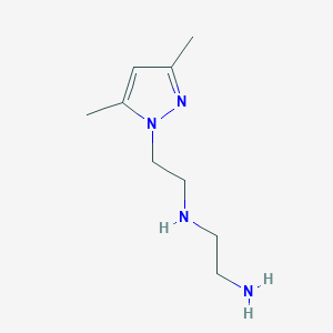 N~1~-[2-(3,5-Dimethyl-1H-pyrazol-1-yl)ethyl]ethane-1,2-diamine