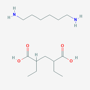 molecular formula C15H32N2O4 B14239934 2,4-Diethylpentanedioic acid;hexane-1,6-diamine CAS No. 570376-87-3