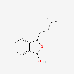 1-Isobenzofuranol, 1,3-dihydro-3-(3-methyl-3-butenyl)-