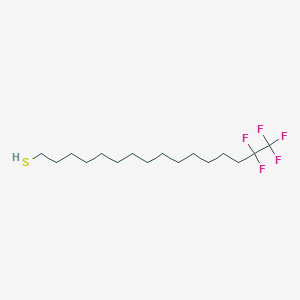 15,15,16,16,16-Pentafluorohexadecane-1-thiol