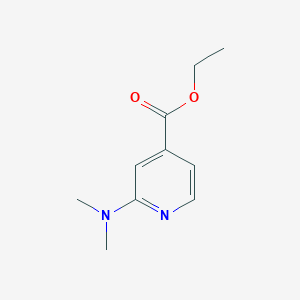 molecular formula C10H14N2O2 B14240064 Ethyl 2-(dimethylamino)pyridine-4-carboxylate CAS No. 565176-37-6