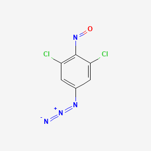 5-Azido-1,3-dichloro-2-nitrosobenzene