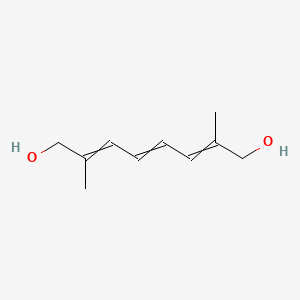 molecular formula C10H16O2 B14240074 2,7-Dimethylocta-2,4,6-triene-1,8-diol CAS No. 590403-00-2