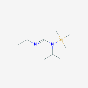 (1E)-N,N'-Di(propan-2-yl)-N-(trimethylsilyl)ethanimidamide