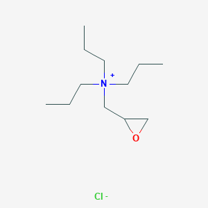 N-[(Oxiran-2-yl)methyl]-N,N-dipropylpropan-1-aminium chloride