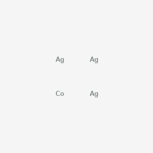 molecular formula Ag3Co B14240138 Cobalt;silver CAS No. 355378-59-5