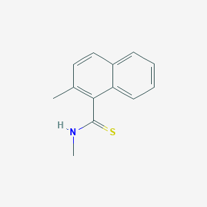 1-Naphthalenecarbothioamide, N,2-dimethyl-