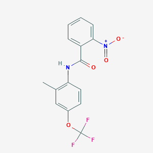 N-[2-Methyl-4-(trifluoromethoxy)phenyl]-2-nitrobenzamide