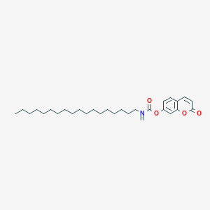 2-Oxo-2H-1-benzopyran-7-yl octadecylcarbamate