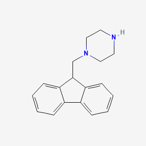 1-[(9H-Fluoren-9-YL)methyl]piperazine