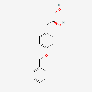 (2S)-3-(4-phenylmethoxyphenyl)propane-1,2-diol