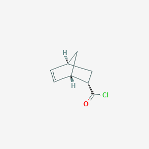 molecular formula C8H9ClO B14240380 (1S,2S,4S)-Bicyclo[2.2.1]hept-5-ene-2-carbonyl chloride CAS No. 244622-23-9