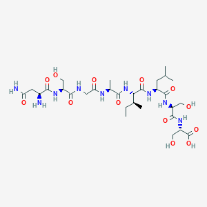 L-Asparaginyl-L-serylglycyl-L-alanyl-L-isoleucyl-L-leucyl-L-seryl-L-serine