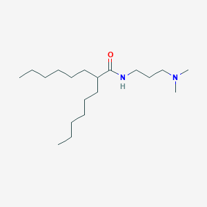 N-[3-(Dimethylamino)propyl]-2-hexyloctanamide