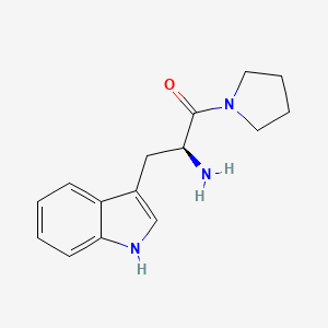 (2S)-2-amino-3-(1H-indol-3-yl)-1-pyrrolidin-1-ylpropan-1-one