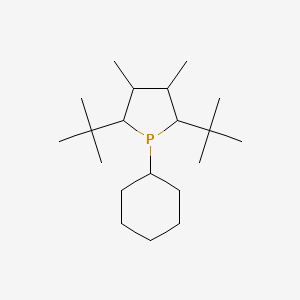 2,5-Di-tert-butyl-1-cyclohexyl-3,4-dimethylphospholane