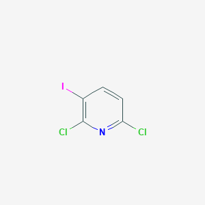 molecular formula C5H2Cl2IN B142405 2,6-Dichloro-3-iodopyridine CAS No. 148493-37-2