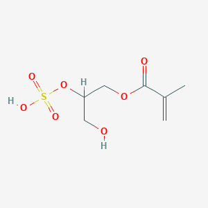 3-Hydroxy-2-(sulfooxy)propyl 2-methylprop-2-enoate