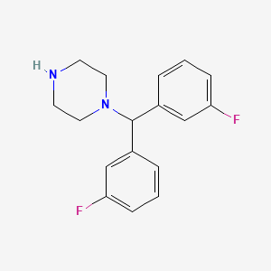 Piperazine, 1-[bis(3-fluorophenyl)methyl]-