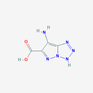 7-Amino-3H-pyrazolo[1,5-d]tetrazole-6-carboxylic acid