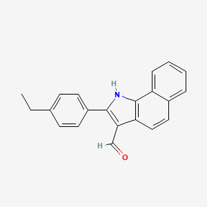 2-(4-ethylphenyl)-1H-benzo[g]indole-3-carbaldehyde