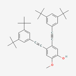 4,5-Bis[(3,5-di-tert-butylphenyl)ethynyl]-2-methoxyphenol