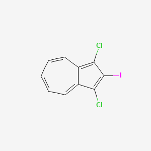 Azulene, 1,3-dichloro-2-iodo-