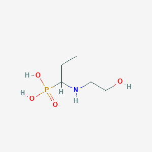 {1-[(2-Hydroxyethyl)amino]propyl}phosphonic acid