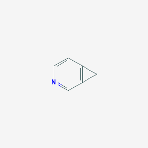 molecular formula C6H5N B14240703 3-Azabicyclo[4.1.0]hepta-1,3,5-triene CAS No. 441798-60-3