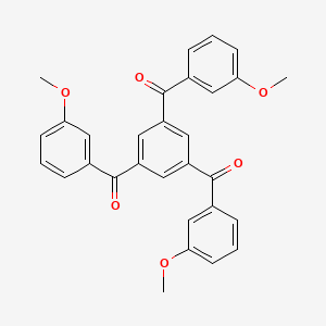 (Benzene-1,3,5-triyl)tris[(3-methoxyphenyl)methanone]