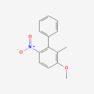 3-Methoxy-2-methyl-6-nitro-1,1'-biphenyl