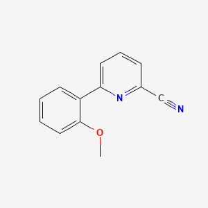 6-(2-Methoxyphenyl)pyridine-2-carbonitrile