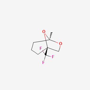 (1S,5R)-5-Methyl-1-(trifluoromethyl)-6,8-dioxabicyclo[3.2.1]octane