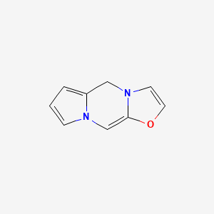 5H-[1,3]Oxazolo[3,2-a]pyrrolo[1,2-d]pyrazine