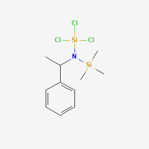 1,1,1-Trichloro-N-(1-phenylethyl)-N-(trimethylsilyl)silanamine