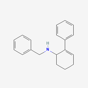 Benzenemethanamine, N-(2-phenyl-2-cyclohexen-1-yl)-