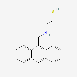 Ethanethiol, 2-[(9-anthracenylmethyl)amino]-