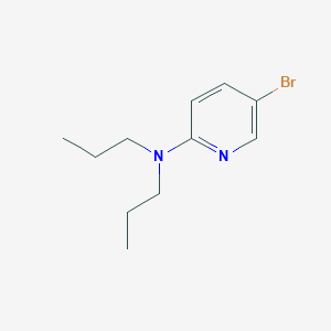 B1424105 N-(5-Bromo-2-pyridinyl)-N,N-dipropylamine CAS No. 200064-12-6