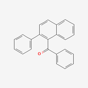 Methanone, phenyl(2-phenyl-1-naphthalenyl)-