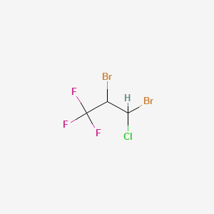 molecular formula C3H2Br2ClF3 B1424108 2,3-二溴-3-氯-1,1,1-三氟丙烷 CAS No. 1309602-11-6