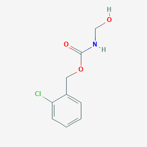 (2-Chlorophenyl)methyl (hydroxymethyl)carbamate