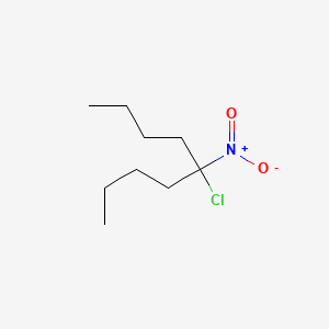 molecular formula C9H18ClNO2 B14241169 5-Chloro-5-nitrononane CAS No. 210579-04-7