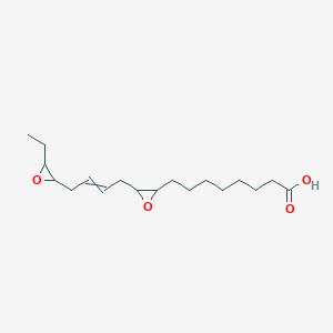 8-{3-[4-(3-Ethyloxiran-2-YL)but-2-EN-1-YL]oxiran-2-YL}octanoic acid