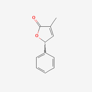 (5R)-3-Methyl-5-phenylfuran-2(5H)-one