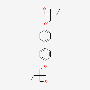 3,3'-[[1,1'-Biphenyl]-4,4'-diylbis(oxymethylene)]bis(3-ethyloxetane)