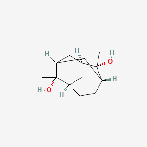 (1R,2S,3R,6R,7R,8S)-2,7-Dimethyltricyclo[4.3.1.1~3,8~]undecane-2,7-diol